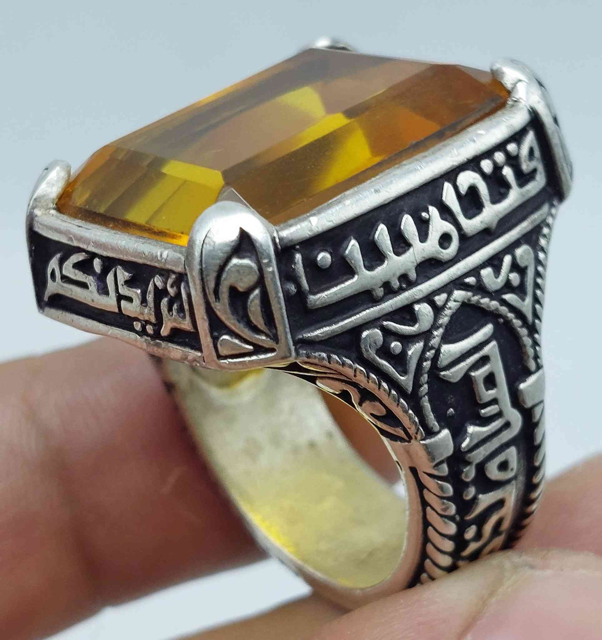 خاتم سترين حجم راهي صياغة يدوية ثقيلة وزن 37 غرام قياس 25 بغداد ***********
