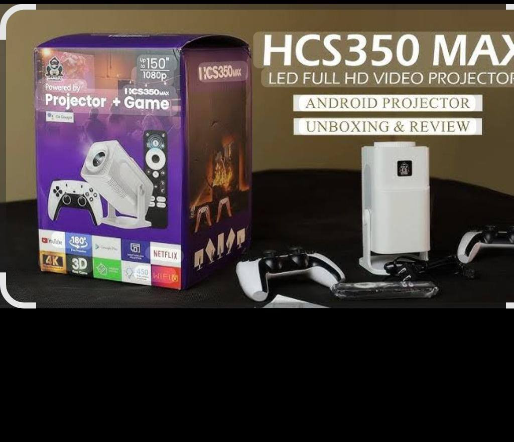 نبذة باستخدام الذكاء الاصطناعي
+2
هذا هو جهاز العرض الذكي HCS350 MAX بنظام أندرويد: 
دقة أصلية Full HD 1080p مع دعم لمحتوى 4K UHD.
يعمل بنظام التشغيل Android 11.0 أو 12، مما يتيح الوصول إلى تطبيقات مثل Netflix و YouTube.
سطوع يصل إلى 450 شمعة أنسي.
مزود بخاصية WiFi 6 و Bluetooth 5.4.
يتضمن وحدة تحكم لاسلكية للألعاب

سعره 100 قفل


**إذا كنت صاحب هذا الإعلان وتريد حذفه لأي سبب، رجاءا أرسل رسالة إلى الدعم الفني**