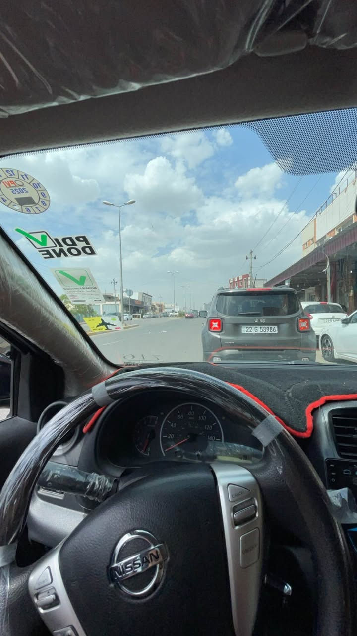 -نیسان ڤێرسا ئەمریکی مۆدێل 2018
-مواسەفات دەبڵ گێچ و تەعديل سورعە و سوکان ڤۆلێۆم

-چوار تایەی نوێ ویلکەپ پاتری و کامل پێشەوەی نوێکراوەتەوە  یەک دینار مەسرەفی نییە

-سەیارەکی خاوێن و بێ مەسروف بێ تەقە و رەقە
- ١٠٣ مایل رۆیشتوە گێر و مەکینەو کارەبای  بەشەرت
ئێرباگ نەتەقیوە و بیلادیە

-سەنەوی نوێیە تا 2029 رەقەم باریک نوێ بەناو خۆمە

-چەمپەکی خەفیفی پشتەوە  و دەرکەی سەکن دوو بست کەمەک ساردە کوتە 
-نرخی ٩٦  وەرەقە و کەمێک مەجال 
-شوێن : هەولێر 

-ژمارەی تەلەفۆن 
                                                         0751 162 09 49. أربيل, العراق
