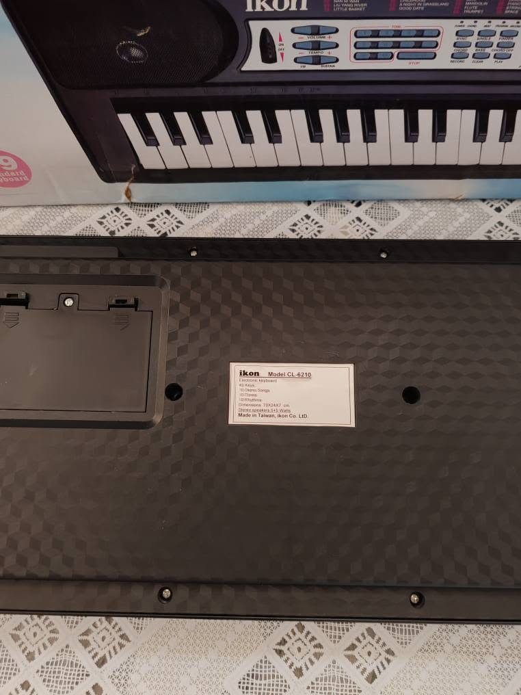 أورك تعليمي للاطفال ماركة آيكون صناعة في تايوان  ٤٩  مفتاح
ikon  CL-6210
Made  in Taiwan
جديد بالكارتونة غير مستخدم
يعمل بالمحولة والبطاريات حجم قلم
السعر  50  الف بغداد, العراق


**إذا كنت صاحب هذا الإعلان وتريد حذفه لأي سبب، رجاءا أرسل رسالة إلى الدعم الفني**