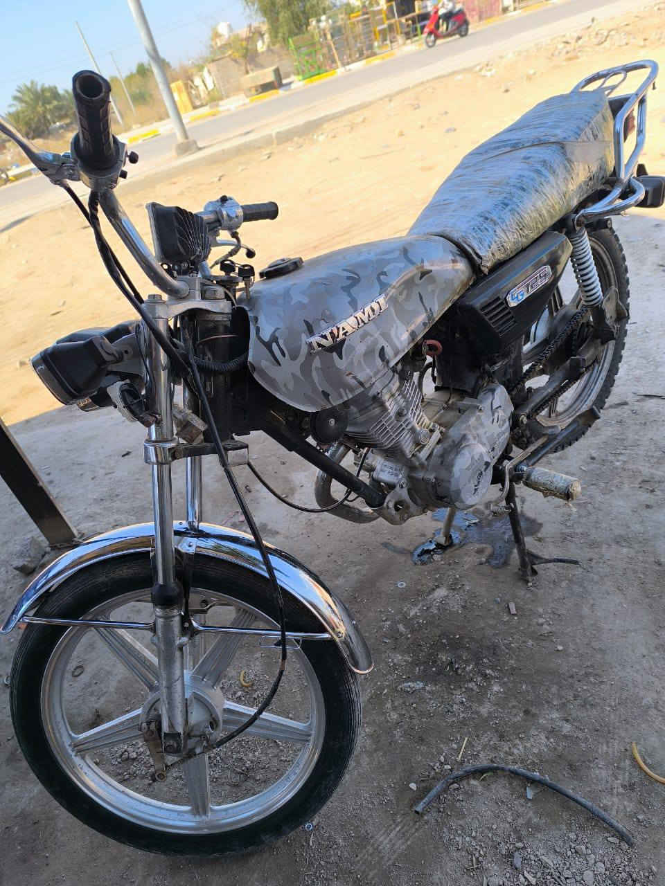 من رخصت الادمن
ارشه مودل 16اوراق بس 2تعبانات ترايك للبصره مكاني صويره خاص مامتواجد ***********.او مراوس بستوته
