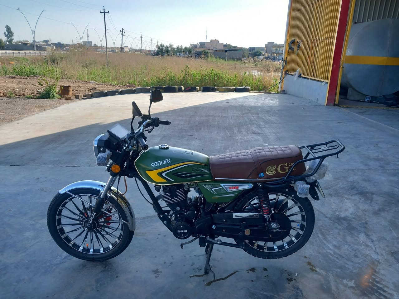 راجه سيفان موديل 2025دراجه مكفوله كفاله اي نقص مابيها السعر 725 وبيها مجال حك جيه الا ستفسار تصل على الرقم(***********)مكاني  ديالى قضاء الخالص ناحية هبهب
