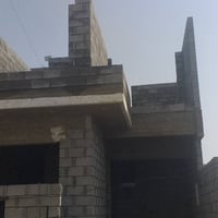 مرحلة اكمال هيكل بمساحة 120 متر من تنفيذ وإشراف مكتب مودرن الهندسي  لل...