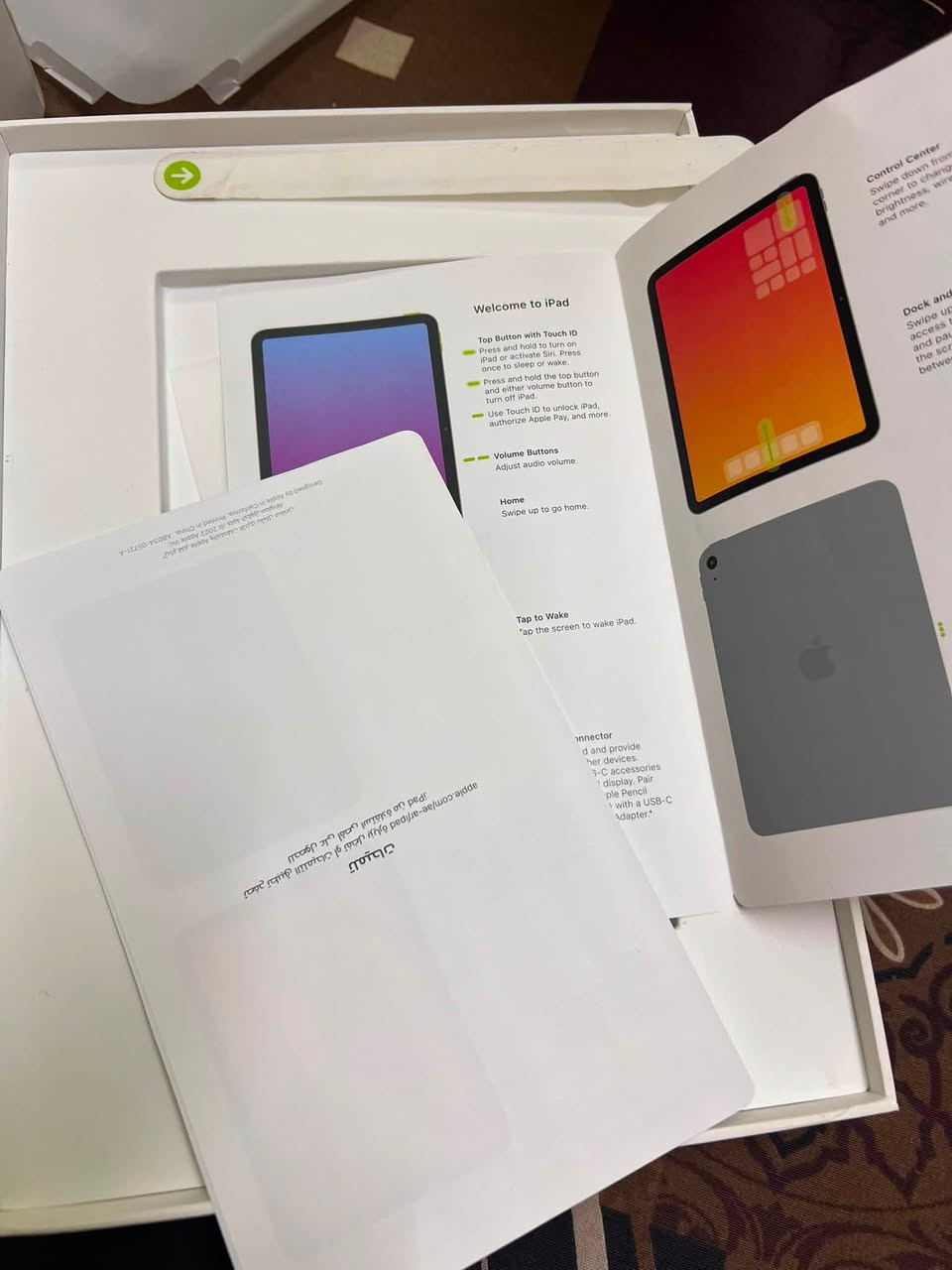 IPAD IPHONE 10th💙
64كيكا 
لون فضي 
حجم شاشه 10.9

فقط شاشه ميشتغل تكدر تغيرها ويشتغل مابيه عيب ثاني - الصوت و كامره كلشي شغال 

سعر مع كلشي كارتون  140 الف 💙


**إذا كنت صاحب هذا الإعلان وتريد حذفه لأي سبب، رجاءا أرسل رسالة إلى الدعم الفني**