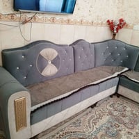 ديوان 10 مقاعد • مستعمل شهرين • طبلات