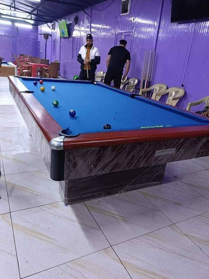 السلام عليكم
✅تم وصول وجبه من البليارد 
🎱
✅الجديد والمستخدم 
🎱
✅بأسعار تنافسية 🔥سارع الحجز 🏃
🎱
✅متوفر كل ملحقات البليارد طوبات + قماش + كيوبات كلشي متوفر 
🎱
✅متوفر كارد مختص بل صيانه ⚒️🪛🪚شرط الفحص 

والضمان       (الضماااان مفتوح جديد او مستخدم)
🎱
✅📍العنوان بغداد حافظ القاضي 
🎱
✅متوفر توصيل كافه المحفضات 
🎱
✅أي ستفسار الأتصال على الارقم 📞***********5 او 
📞
***********.       متوفر واتساب 📩 ✅

          احذرو التقليد احذرو التقليد والحسبات الوهميه❌
