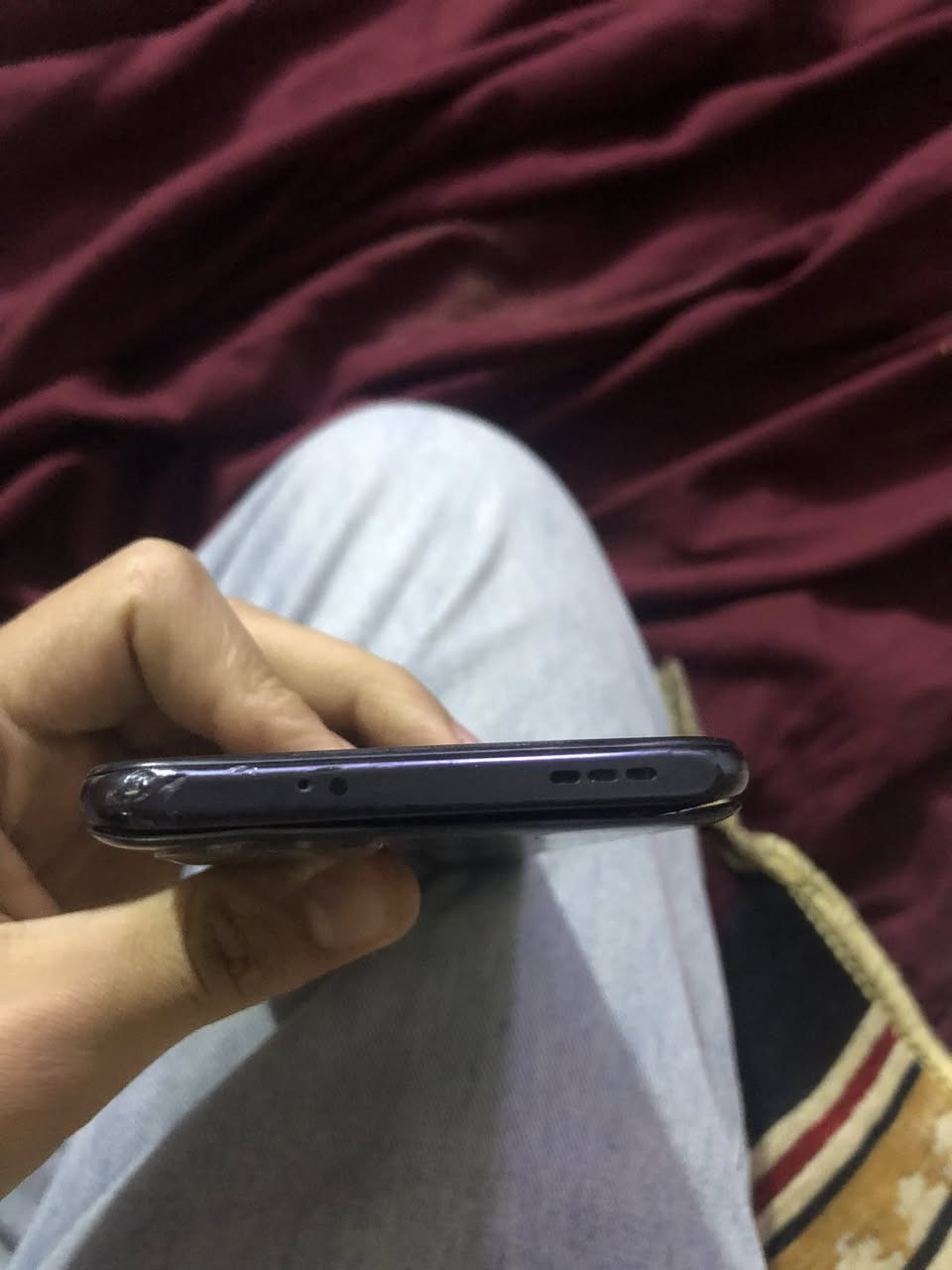 سلام عليكم بوكو M5 ذاكره ٢٥٦ جهاز ما ياخذ شحن ما اعرف شنو عطل ماله شاشه شغاله وكامرات صوت كله شغال سعر ٤٠ وبي مجال الي يفيده يتفضل خاص او واتساب مكاني بغداد مدينه الصدر ***********
