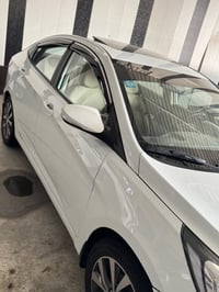 مكان سياره بغداد ورقم سياره بغداد  اكسنت 2015خليجي بيها جاملغ خلفي صبغ...