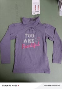 تيشيرت بناتي • ٣ قطع • ٣-٤ سنوات