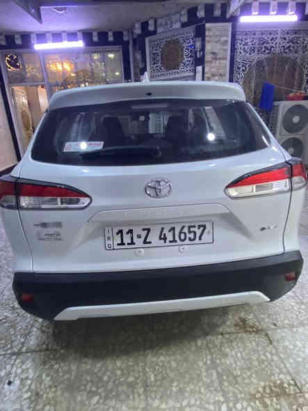 تويوتا كورلا كروس خليجي 2025 هايبرد عداد المسافه15 الف
رقم بغداد بأسمي تحويل ثاني يوم
المواصفات فتحه سقف تبريد قطعتين 
4 دسك بصمه تشغيل وابواب نضام ترحيب عن قرب ذاتي
رادار امامي تحديد مسار تحكم في المرئاه كهرباء اشاير بالمري
شاشه ابل كار بلي كامره خلفيه اريل نفكيشن الاصدار الاخير
ضربه خفيفه موضحه بل صور  للاتصال 

شراي اتصل ***********
