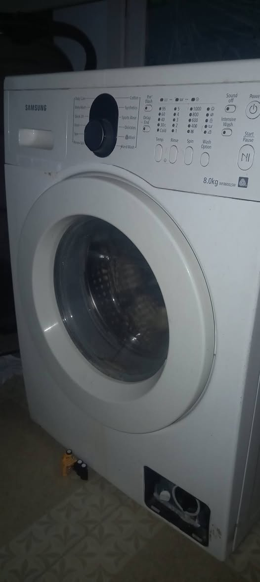 غسالة سامسونج للبيع 
KG8
مكاني اربيل غسالة شرط يشتغل مابي شي مال بيت مو شراي و مال سوك  ابشرط تجي اشغلها يلة تاخذها سعر ١٢٠ و بي مجال للطيبين تواصل واتساب :- *********** 
فايبر :- ***********
غراظها كلة وياء حته بوري مال شد و القبغ الكدام
