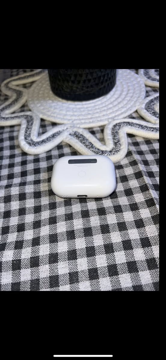 سماعه ايربود يرو 2
سماعه بوكس + تك فقط ايربود برو 2  📱 
نضافه 96‎%‎ 
بطاريه 100‎%‎ شحن يطول 10 ايام اكثر
بوكس و تك حرف R موجود 
حرف L ضايع 
سعر 160 قفل 
استفسار اتصال 
‏‭***********
او وتساب 
مكان بغداد حي العامل
