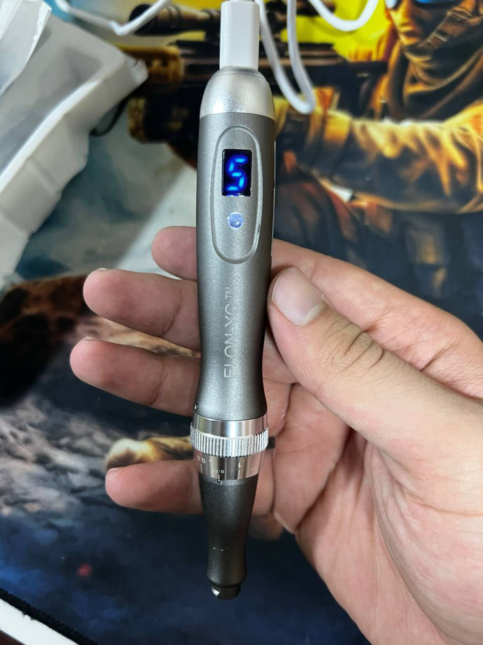 ديرمابن X6 الأصلي لنضارة البشرة - بـ 40 ألف فقط (والتوصيل مجاني!) 🩺✨
التفاصيل:
• يعالج آثار الحبوب، المسامات، والتجاعيد.
• الجهاز جديد مع كامل ملحقاته (الإبر).
• السعر: 40 ألف دينار (شامل التوصيل).


**إذا كنت صاحب هذا الإعلان وتريد حذفه لأي سبب، رجاءا أرسل رسالة إلى الدعم الفني**