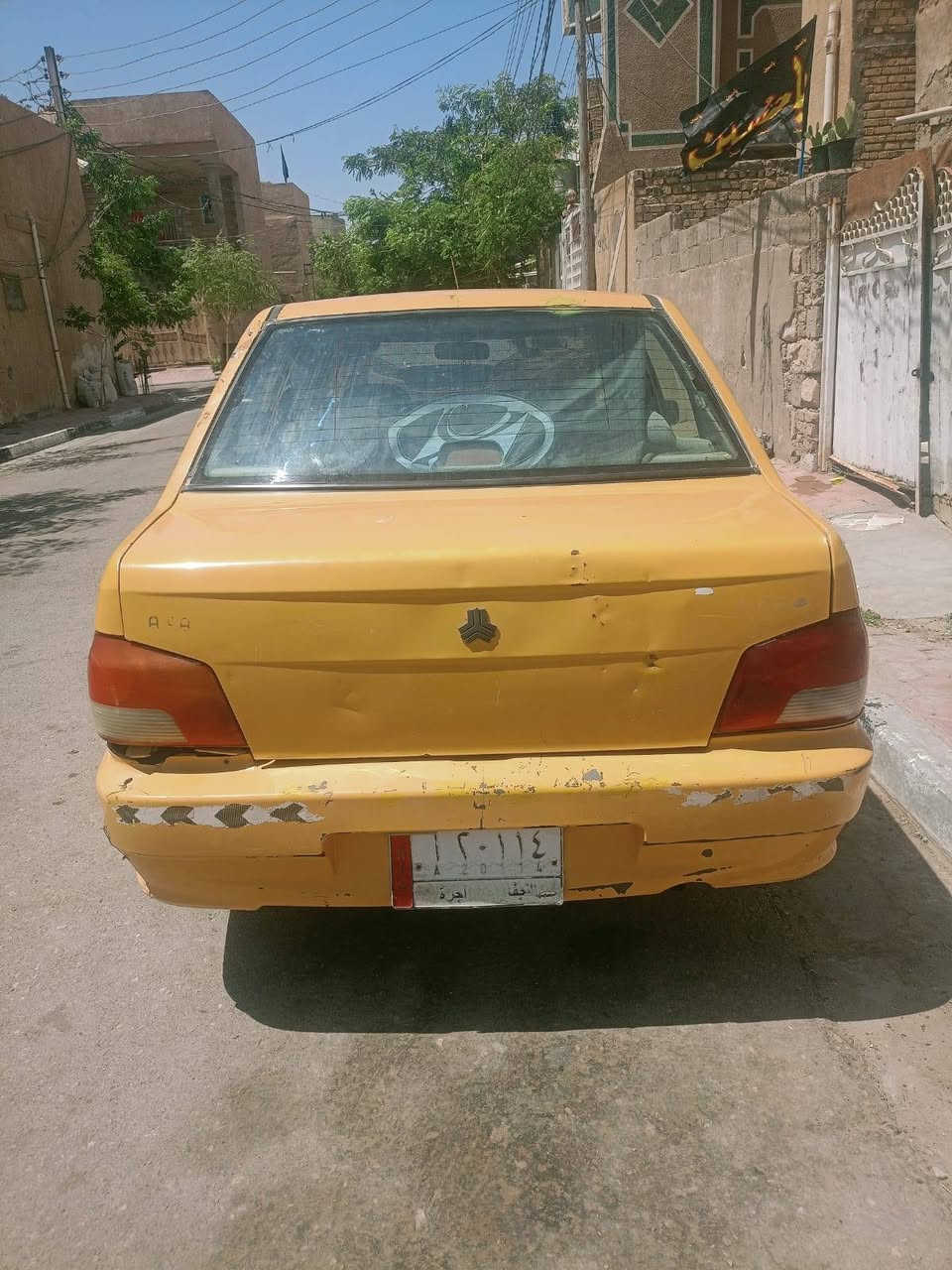 سياره للبيع نظيفه كير ومحرك مكفول اكاتبك سرقه وعشاير السعر 7ورقات وبيه مجال للشراي ***********بيه واتساب
