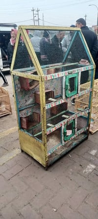 للبيع قفص بلابل حجم كبير 07515519102 /// 7782059257