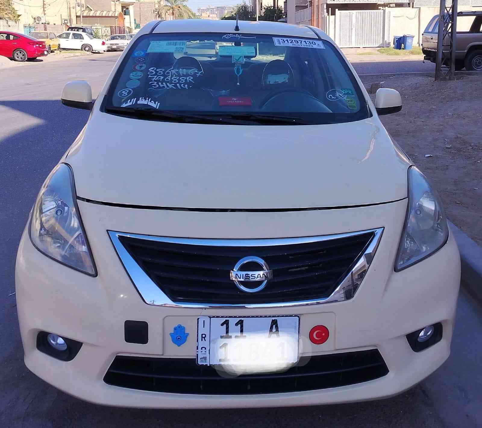 ااالسلام عليكم نيسان  2014 خليجي مواصفات الخليجي سماعات اربعه بلادي شاشه اصليه بلوجكترات اصلي  دوشمه بطن وجنطه وارضيه اصلي هندي بليته زركه سياره جاهزه من كلشي مكينه ستندر برغي مامفتوح بيهه صدر امامي خلفي تخم تاير منضومة تبريد جديده مروحه جديده  سياره جااااهزه من كلشي عليهه إعدامه كامله من الدعاميه للدعاميه  نضيفه داخل خارج رقم بغداد خصوصي  هزه اوسنويه ورقام جديده باسمي ساكن بغداد السعر.  90 
 ورقه للاتصال ***********
