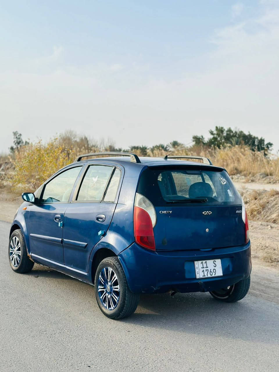 سلام عليكم شيري A1  موديل 2010 سياره بلاديه وجاهزه كير ومكينه جدد حداديه 70٪ كشر بلادي كهربايات كلهة شغاله تبريد وتدفه شغالات شاشه سستم سماعات تخم تاير  
مكان سياره ديوانيه  رقمهة بغداد مميز سنويه لل 28  
سعر سياره 32بي مجال بصيط  رقم تلفون ***********
