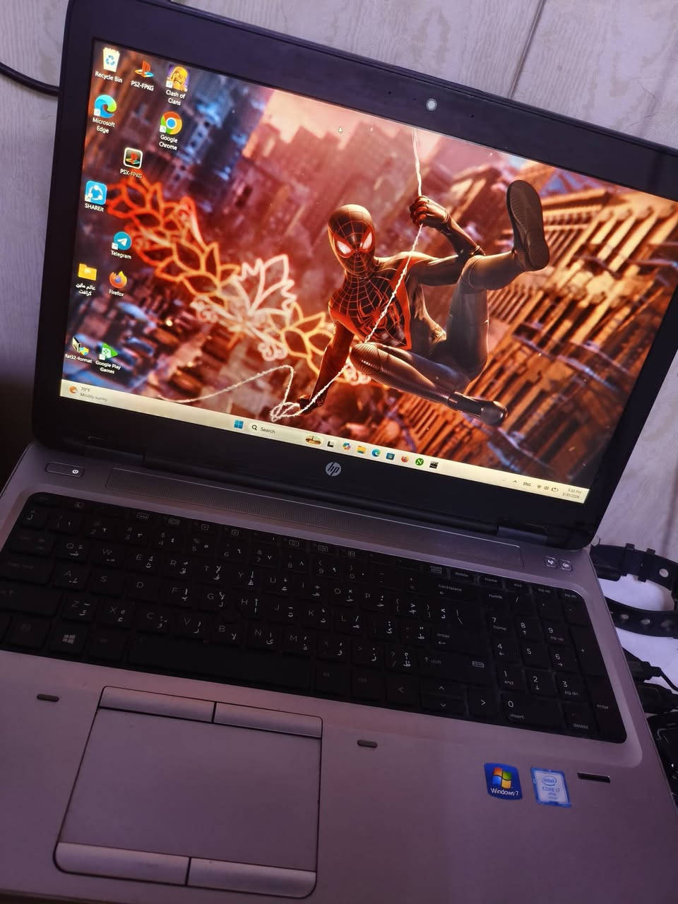 📍 الموديل: HP ProBook 650 G2

🔹 المواصفات:

🧠 المعالج: Intel Core i7-6600U (جيل سادس)

⚡ السرعة: 2.6GHz تصل إلى 3.4GHz

🎮 كرت الشاشة: Intel HD Graphics 520

🧠 الرام: 8GB DDR4

💾 التخزين: SSD 256GB

🖥️ الشاشة: 15.6 إنچ (Full HD أو HD حسب النسخة)

300 الف وبي مجال


**إذا كنت صاحب هذا الإعلان وتريد حذفه لأي سبب، رجاءا أرسل رسالة إلى الدعم الفني**