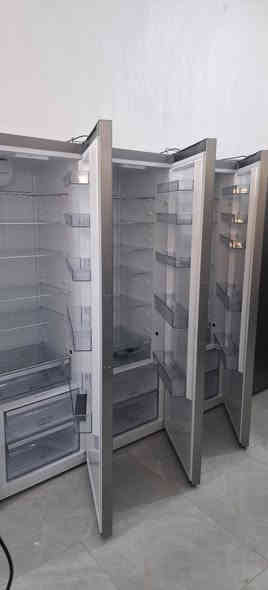 السلام عليكم تتوفر لدينا بالات ماركات أصلية ثلاجات تك سايد تبريد خضروات وفواكه جملة ومفرد للاستفسار مراسله الصفحة او الاتصال ***********
