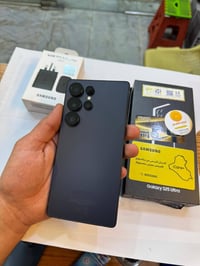 سامسونك S25 Ultra ذاكرة 256 نضافة 100‎%‎ فقط مفتوح من الكارتون استخدام...