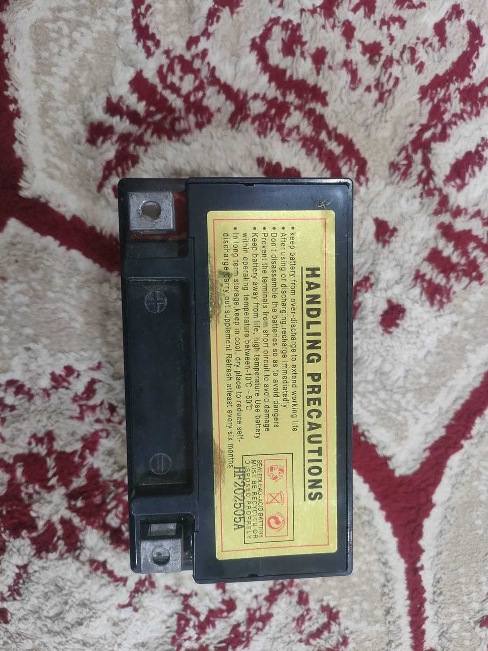 باتري ماطور بعده جديد شرط الفحص مستخدم يوم واحد اخذته وطلع مو هو السبب ب 10 قفل
المكان الرمادي


**إذا كنت صاحب هذا الإعلان وتريد حذفه لأي سبب، رجاءا أرسل رسالة إلى الدعم الفني**