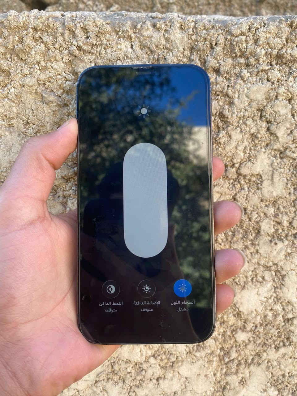 السلام عليكم
iPhone. 12. Pro  فقط 📱
ذاكره:-256🔥
بطاريه:-100 مبدله 🔋
مبدل شاشه نوعيه زينه 
فيس إيدي واقف 
الباقي كوله شغال✨
الاتصال:- ***********
المكان:- بغداد جميله 🌷
السعر:- 260 قفل 💎
