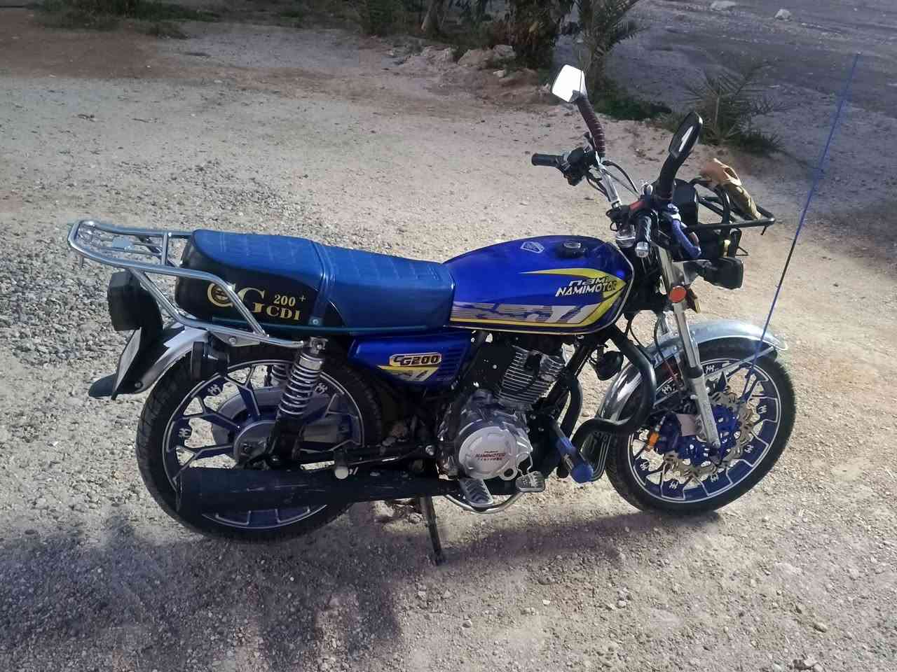 سلام عليكم
دراجه ايراني نامه محرك 200 موديل 25
بصمه سويجات 2 نظافه كدام عينك 
السعر 850 وبي مجال الاستفسار تواصل ع الرقم ***********
