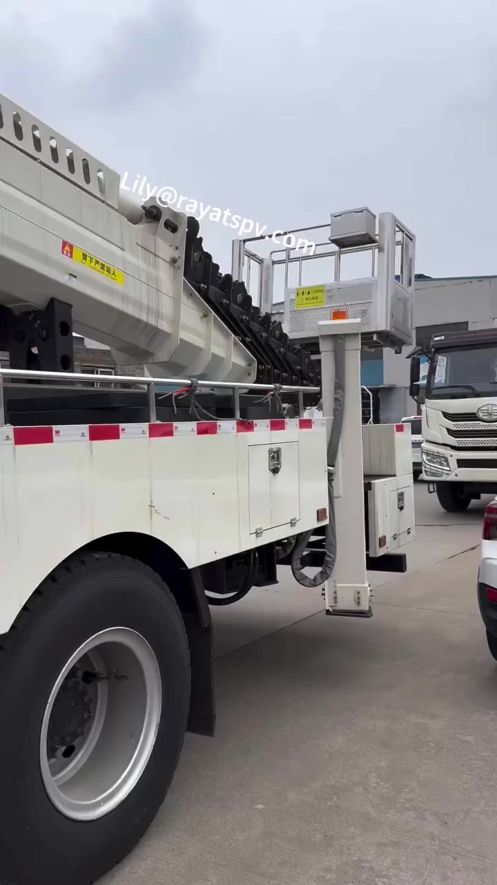 Jiefang 65-meter aerial work truck The rear double-axle chassis, super-large span; 9-section arm, strong and durable, stable expansion. #skylift#boomlift#aerial work truck #factory#Engineering machinery


**إذا كنت صاحب هذا الإعلان وتريد حذفه لأي سبب، رجاءا أرسل رسالة إلى الدعم الفني**