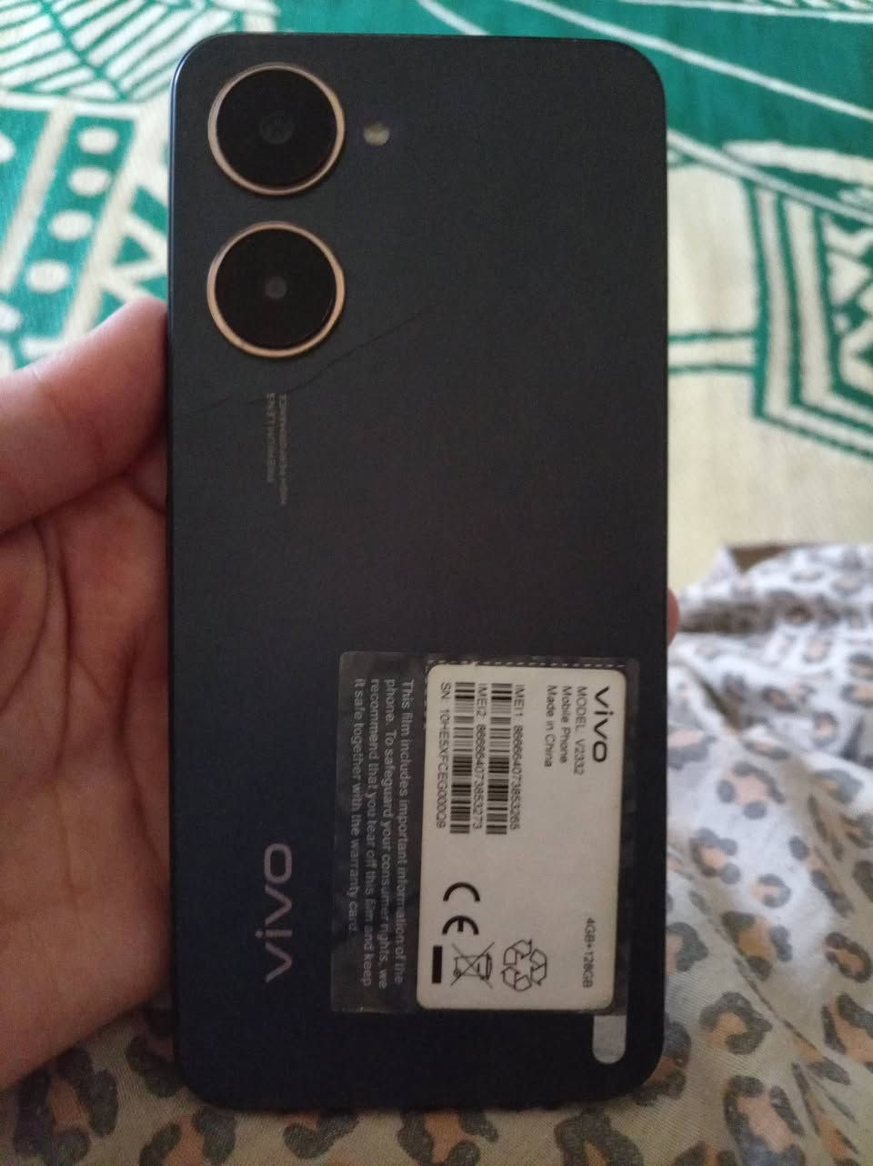 vivo Y03
جهاز نضيف كلش مستخدم قليل 
ذاكرة 128
مكاني مدينة الصدر


**إذا كنت صاحب هذا الإعلان وتريد حذفه لأي سبب، رجاءا أرسل رسالة إلى الدعم الفني**