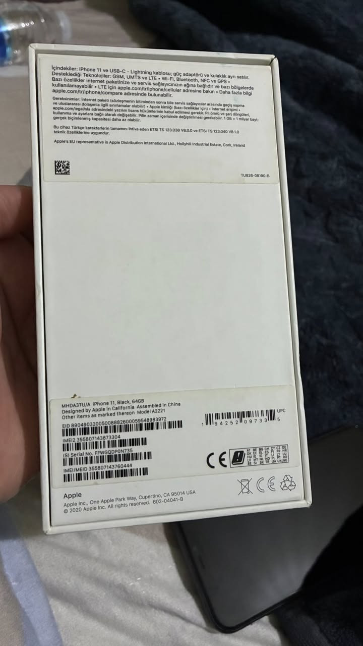 ايفون 11 64 نظافة 100 بطارية 72 تمشيك يوم كامل ، لا مصلح ولا مفتوح كيبل شحن اصلي وحافظة اصلية
سعر 280 قفل


**إذا كنت صاحب هذا الإعلان وتريد حذفه لأي سبب، رجاءا أرسل رسالة إلى الدعم الفني**