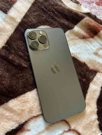 ايفون 13 برو ماكس  ذاكرة 256نموذج M بطارية 83 اصلية ما مصعدة  مبدل كام...