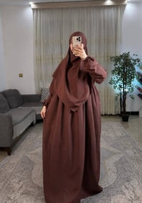 زي شرعي • قماش سندريلا • فري سايز ٦٠-٩٠