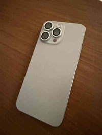 موبايل آيفون 15 برو ماكس لون تيتانيوم ضمان ماستر بطاريه 88 جهاز مكفول ...