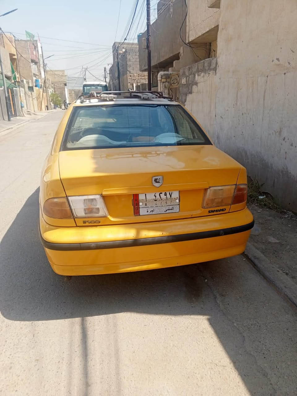 السلام عليكم سمند موديل ١٢ رقم مثنى الماني السياره موجوده ب بغداد حي البساتين إني مكلف بل نشر السياره عليها هيئه وغرمات ٧٠٠ ألف  سنويه منتهيه محرك بي خيط بخار شغال وكلشي مابي سياره شغاله تبريد شغال بيها شغلات كلش بسيطه عارضها الولد ب١٨  وبيها مجال يستلم صافي المشتري يتحمل الغرمات العليها وتجديد السنويه هيه بسمه نفسه صاحبها ***********
