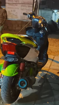 سكنس نثيه للبيع دراجه خير من الله مكينتها ناعمه  كهربائية شغاله سلف هن...