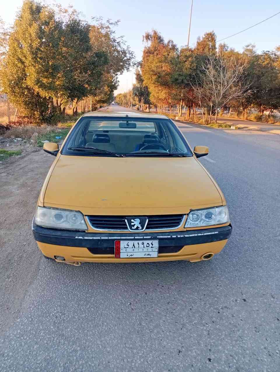 السلام عليكم بيجو 405موديل 2013تبريد شغال تحويل تواصل ***********
