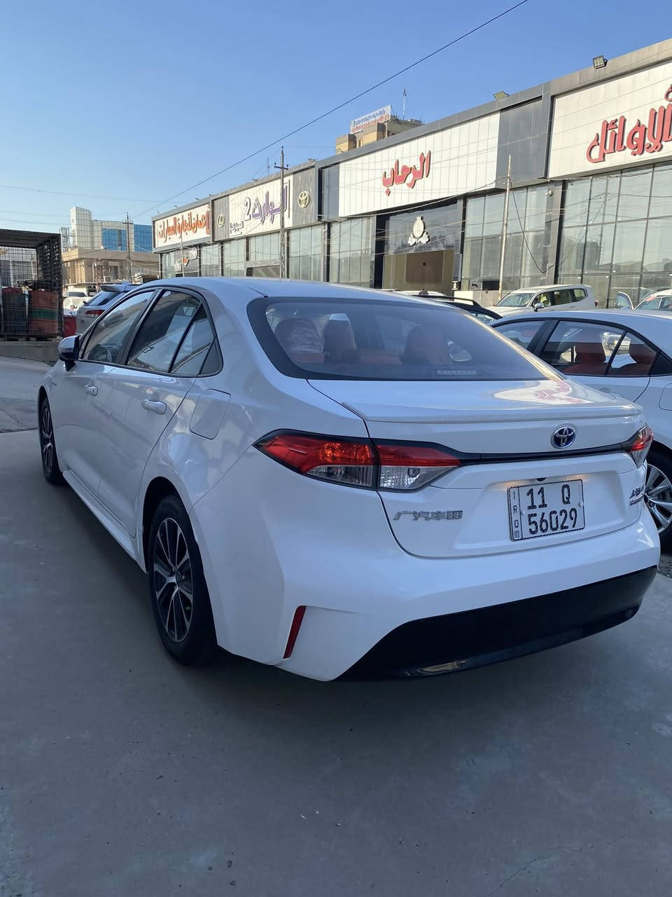 كورلا هايبرد 2024 خليجي كفالة عامة سلايد كرسي كهرباء داخل لونين سبايدر صندوك بلادي شاشة كبيرة كامرة خلفية 
ماشية 32 الف فقط سبير منازل سعرها 150 وبيها مجال 
العنوان بغداد معارض النهضة فرع المصرف 
للاستفسار ◀️ *********** متواجد خاص واتساب
