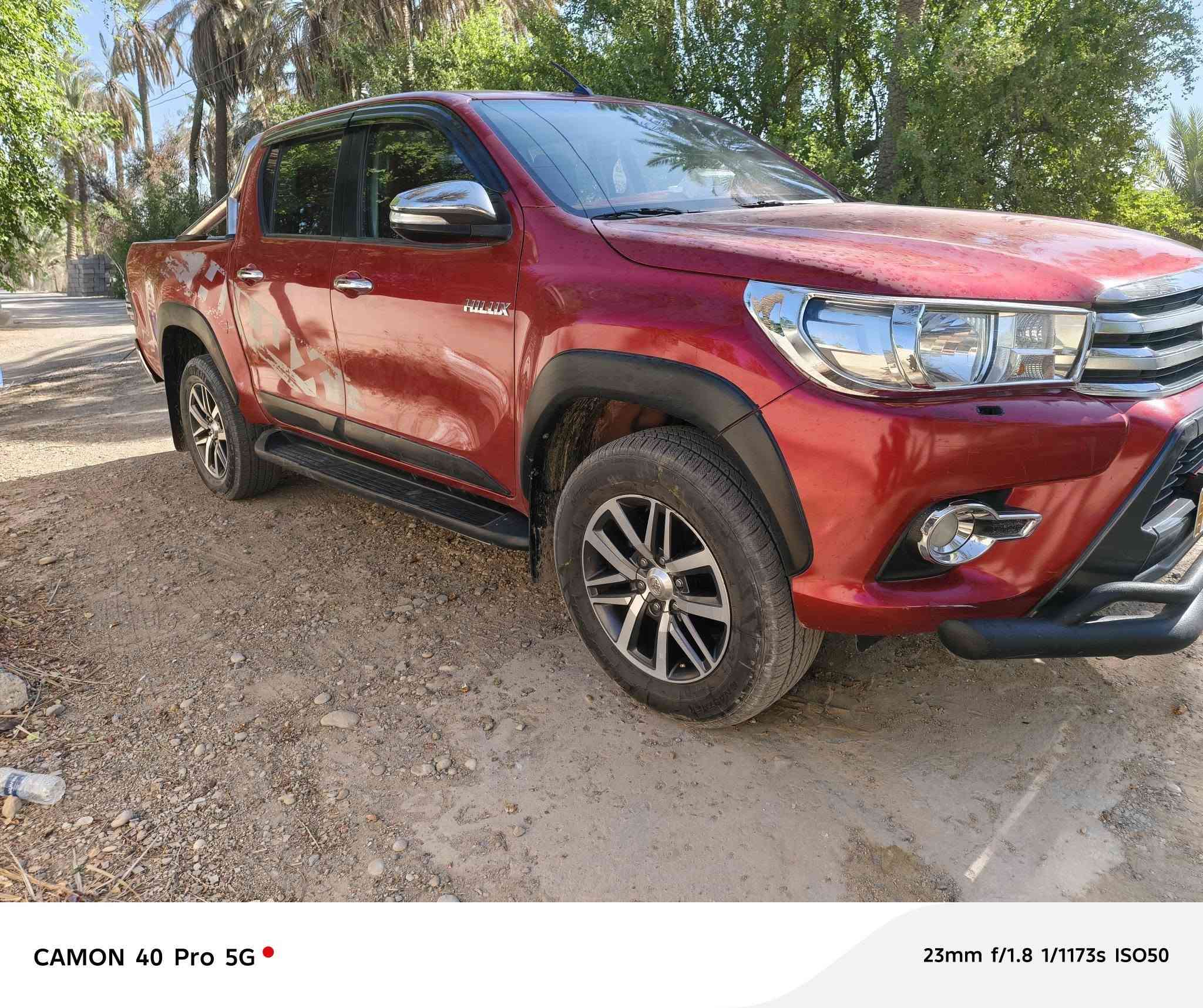 بيكب تيوتا هاي لوكس للبيع موديل ٢٠١٧ كير أوتو ماتيك عاليه تو ويل رقم اربيل الدولي بسمي سنويه ل٢٠٢٩ السيارة مكفوله موجودة في ميسان سعر ٢١٥ وفيها مجال اتصال ***********
