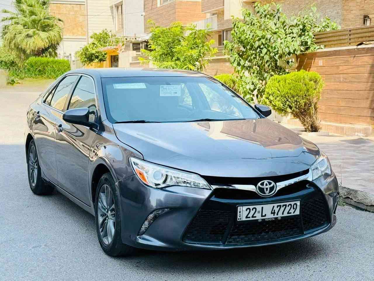 تويوتا كامري موديل2017 مكفول
*********** __***********
سيارة مكفول بدون صبغ 
فقد مكانين تعديل بارد
السعر :   153   $ بيها مجال 
رقم اربيل 
رقم و هه زه وسنوي كل جديد 
مواصفات  
شاشة وكاميرا فوليوم و بلاجكتور ولايت زينون وتحديد سرعةو بلاجكتورو Ecoو 
المكان  اربيل
،،،،،،،،،،،،،،،،——،،،،،،،،،،،،،،،،،،
 تويوتا كامري موديل 2017
ئه و سه ياره بؤياغي نيه 
دوو شويني تعديلي هه يه
نرخي  :  153  $ وه ره قه يه
رقم هه وليرتازييهً
رقم و هه زه و سه نه وي هه موي تازييه
مواصفات 
  وشاشه وكاميراوولايت زينون 
و فوليوم تحديد سرعة 
وEcoو بلاجكتورو
شوينم له هەولير
*********** __***********
