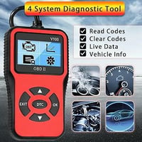 قارئ OBD2 • شاشة رقمية • بدون بطارية