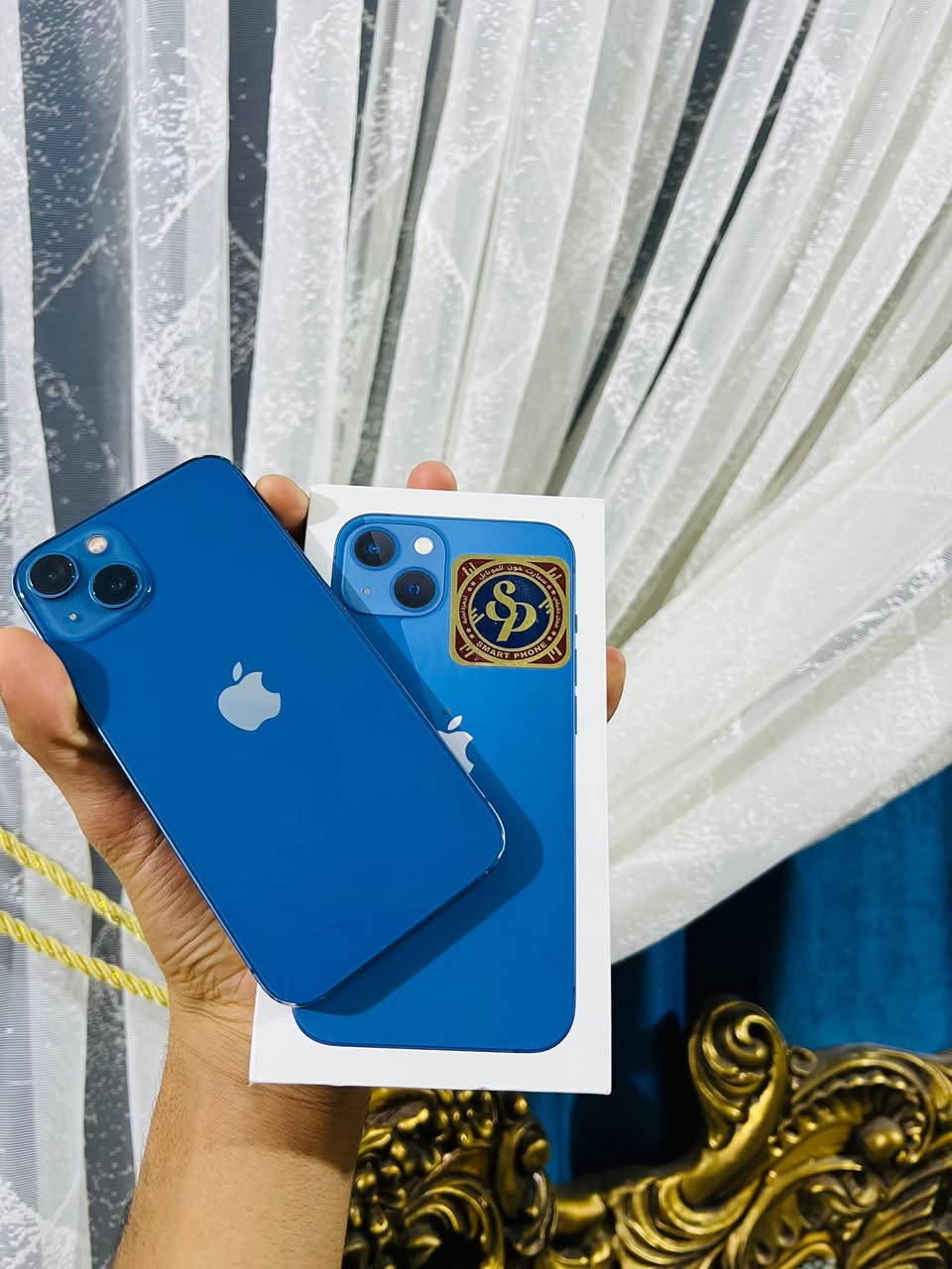 السلام عليكم ايفون  13عادي ماستر عربي شرق اوسط مكفول ذاكره 128 بطارية 76الجهاز مامستبدل بي شي فيس ايدي كامرات صوت كله شغال بيع او مراوس بأيفون فقط السعر 375 وبي مجال مكاني البصره القبله***********مامتواجد على الفيس اتصال واتساب موجود بيع او مراوس ايفون فقط،
