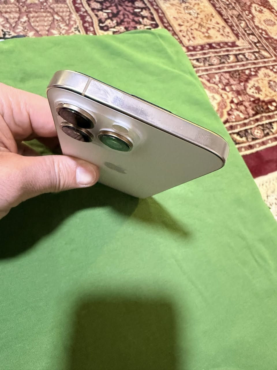 السلام عليكم ايفون 16 برو ماكس ذاكرة 256 نظافة 99‎%‎ حالة البطارية91‎%‎ سعر مليون و350 مكاني الكرادة


**إذا كنت صاحب هذا الإعلان وتريد حذفه لأي سبب، رجاءا أرسل رسالة إلى الدعم الفني**