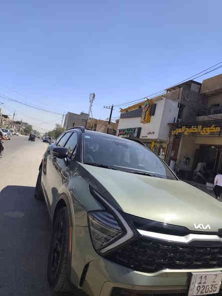 سبورتج موديل 24
فول مواصفات اكس برو 
ماشيه 14
الف ميل
حادثه بابتين تبديل بجم كبس  بدون ايرباك  وصور الحادث بل منشور مكانه رقم بغداد بسمي السعر 200وبيه مجال بسيط مكان السياره بغداد الأمين 

‭٠٧٨٧ ٧٧٤ ٤١٠٤‬
