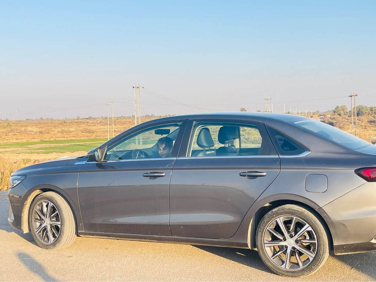 جيلي ام كراند 2024
فوول مواصفات
وارد خليجي
بيها ضربه جنطه و مصلح كامله 
بصمه
تشغيل عن بعد
بصمه ابواب
فتحه سقف
كشنات جلد
بعد هواي مواصفات 
ماشية 50
رقم مثنى معوقين 
السعر ١١٠ بيها مجال 
ترهم مراوس
*********** واتساب اتصال المناذرة, النجف
