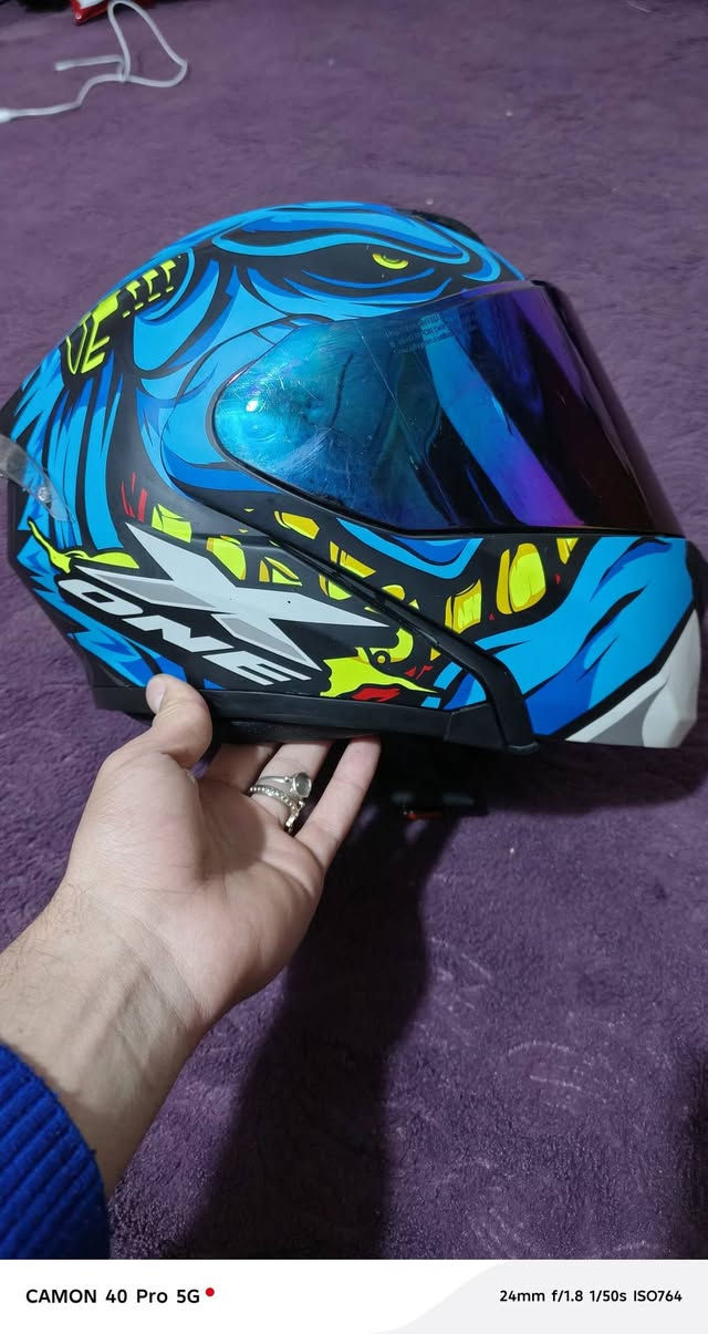 سلام عليكم خوذه جامه مضلله فج قلاب +نضاره + منفذين هواء ستعمال قليل جداً نضافه 90% حجم L السعر 65 مكاني بغداد حي البساتين ***********
