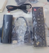 تيفي  بوكس ستيك  مفعل البرامج اللي بالصورة وشرط الفحص  السعر ٢٣ مع الت...