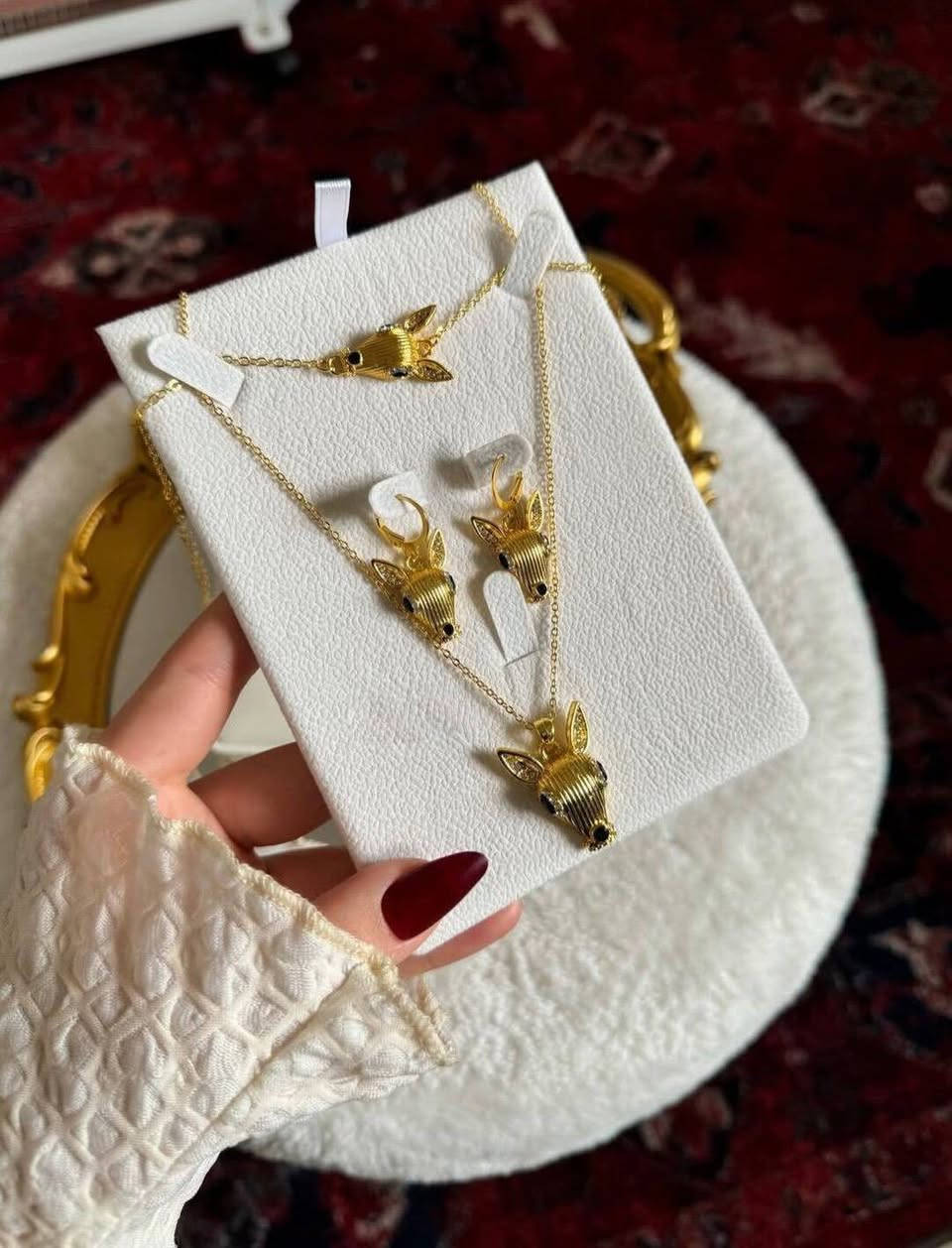 ✨ تشكيلة فخامة تخبل 😍✨
طقم ذهبي ملكي 👑
ساعة نسائية راقية ⌚️
طقم ناعم بتصميم غزال 🦌
حقيبة أنيقة مع إكسسوار مميز 👜🍒

كلهم متوفرين الآن وبأسعار مناسبة 🔥


**إذا كنت صاحب هذا الإعلان وتريد حذفه لأي سبب، رجاءا أرسل رسالة إلى الدعم الفني**