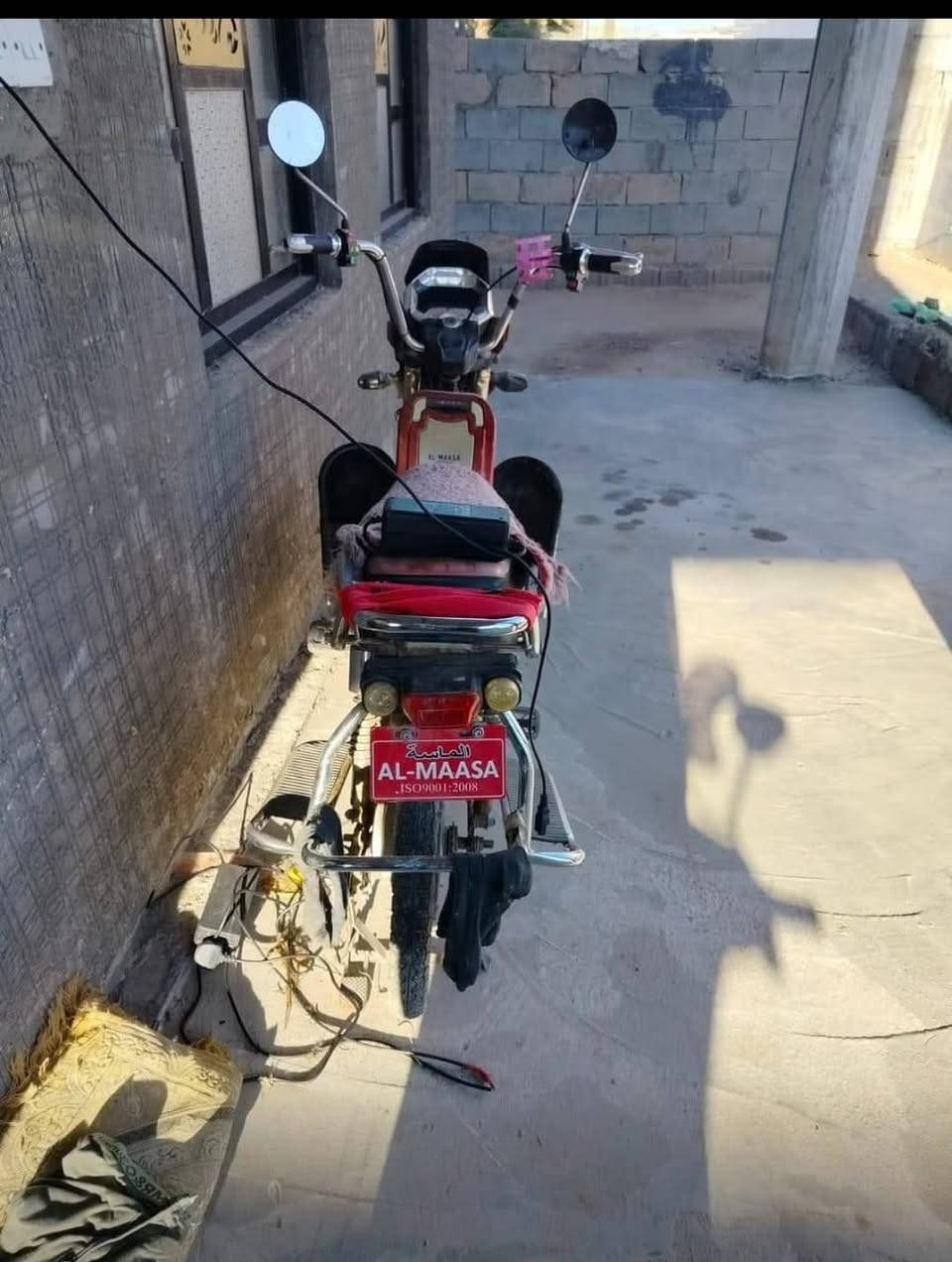 ماطور الماس شحن للبيع نضيف حيل تايرات بطاريات كلهن جيد جدآ سعره 250 قفل *********** رمادي جزيرة البوعلي جاسم المحطه ثانيه
