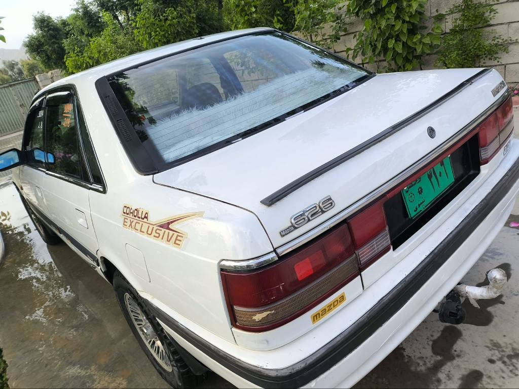 مازدا مۆدیل87 ژمارە موبایل ***********
ئاڕم سۆران پلاستیک بە شە رتی ئە وە لیات
مە کینە ی هە شتوبە غ واتا ئیسراحە ت
بێ بۆیاخ 
گێڕ مە کینە تە قە وڕە قە بە شە رتی 20فیتە ر
کارە بایی بە شە رت
چاڵو چۆڵو قوپاوی هیچ پێوە نیە 
چوارتایە ی نوێی لە سە رە  ماڵی دۆستە رانية, السليمانية
