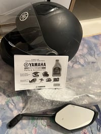مري + خوذه مال شركه YAMAHA الاصليات للبيع السعر 07824319952